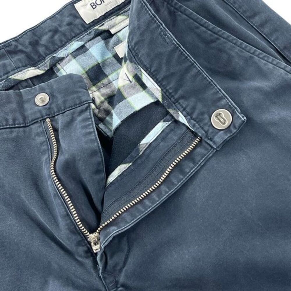 Bonobos Navy Blue Mens Straight Fit Pants